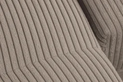 XXL Wohnlandschaft LODGE 315cm greige Cord Sofa mit Schlaffunktion und Stauraum